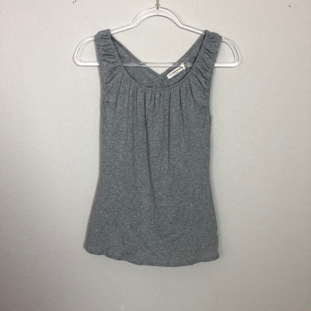Pilcro and the Letterpress | Grey Tank Top